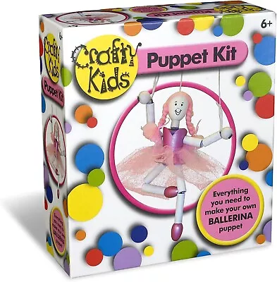 Paul Lamond Crafty Kids Puppet Kit Ballerina • £17.55