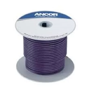 Ancor 100710 Marine Tinned Copper Boat Wiring (18-Gauge Purple 100-Feet) • $18.61