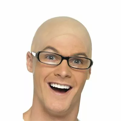 Bald Cap Latex Head Wig Costume Party Accessory For Women Men Skinhead Cosplay • $46.75