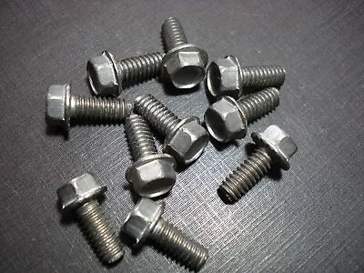 10 Pc 1/4-20 X 5/8 Valve Timing Cover Stainless Flange Head Bolts For Plymouth • $8.99