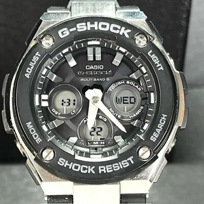 CASIO G-SHOCK GST-W300-1AJF Solar Atomic Radio Men's Watch Fast Shipping • $126