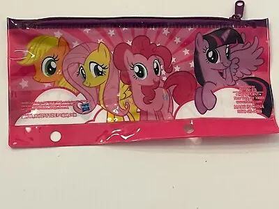 My Little Pony-Pencil Pouch W/ Zipper For 3 Ring Binder School Supplies  Kid • $4.74