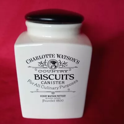 Charlotte Watsons Country Biscuits Jar • £18