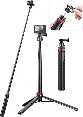 55  Selfie Stick Tripod For Gopro Go Quick II Extendable Tripod Stand Magnetic • $54.95
