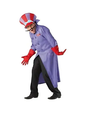 Wacky Races Dick Dastardly 60s TV Fancy Dress Costume Cartoon Network Nostalgic • £29.99