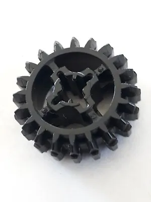 LEGO Technic Gear Part 32269 Technic Gear 20 Tooth Double Bevel Black 2x • $3.90