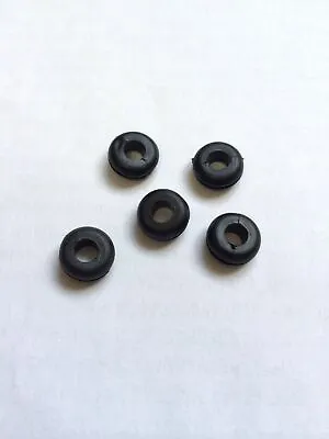 Rubber Grommet Open For Cable Hole 5mm-8mm Chassis Hole X 5pcs  (hg-3) • £2.09