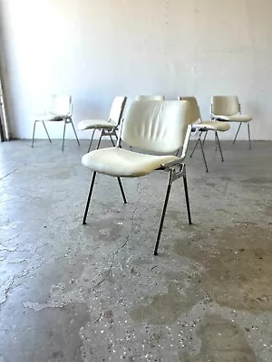 Mid-Century Modern Italian DSC106 Chairs By Giancarlo Piretti For Anonima Castel • $1950