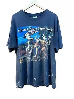 Vintage 1994 Crash Test Dummies T Shirt • $90