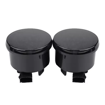 2Pcs Turn Signal Parking Side Marker Fender Smoke Lamp Lens For Jeep Wrangler JK • $37.38