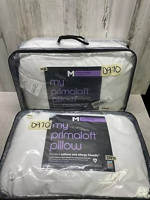 My Primaloft Asthma & Allergy Friendly Medium (2) Standard Pillows Set Of 2 New • $57.99