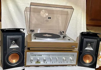 Vintage Stereo System With Turntable Speakers And Reciever • $800