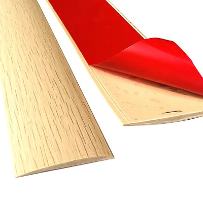 DIY Self-Adhesive Floor Board Edge Strip Seal Line PVC Flat Door Threshold Strip • £14.98