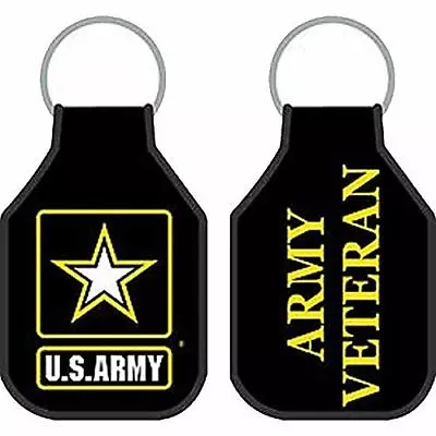 Us Army Veteran With Army Strong Star Logo Key Chain Soldier For Life • $10.99