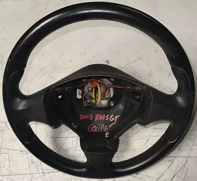 02-07 Maserati Spyder 4200 M138 GT Steering Wheel Black OEM 61k Free Shipping! • $249.95