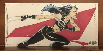 X-23 2014 Upper Deck Marvel Premier 5 Panel Sketch Cruddie Torian • $275