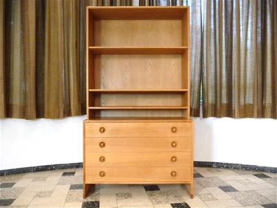 £3084.13 • Buy HANS J. WEGNER Danish Oak Wood RY MØBLER Cabinet Chest Dresser Shelf 1950s