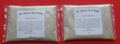 2 Pack 48 Hour Turbo Yeast 135g Moonshine Whiskey Distilling FREE SHIPPING • $13.99