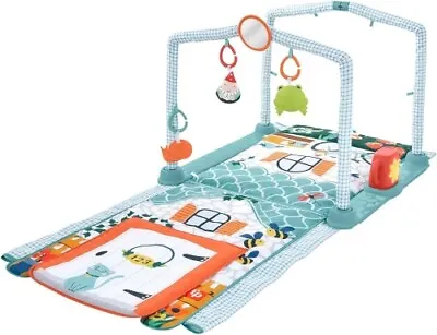 Fisher-Price 3-in-1 Crawl & Play Activity Gym Transforming Infant To Toddler Tu • £117.95