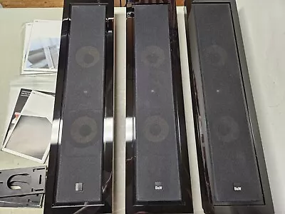 Bowers & Wilkins Fpm5 Home Theater Wall Speakers (Set Of 3) **Read Description** • $525