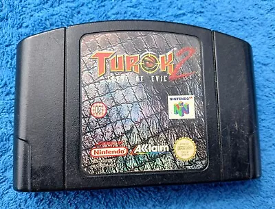 Turok 2 Seeds Of Evil (1998) Nintendo 64 N64 PAL Australia Good Condition  • $23.35