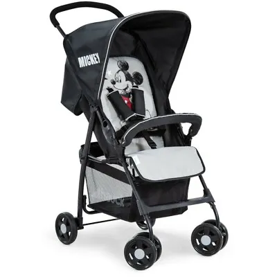 New Hauck Disney Sport Lightweight Pushchair Buggy Pram Stroller Mickey Stars • £69.99