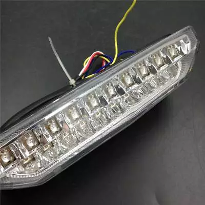 Tail Light Integrated LED Turn Signals For 07-08 Kawasaki Ninja ZX6R ZX-6R Clear • $39.23