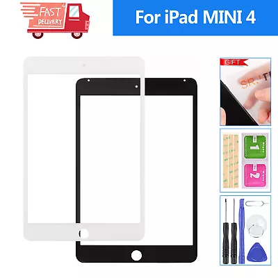 For IPad MINI 4 Outer Glass Front Panel Replacement Part A1550 Lens Screen A1538 • $17.33