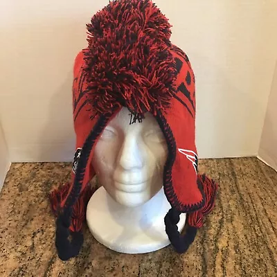 New England Patriots Youth Knit Mohawk Hat Braids Cap • $13.99