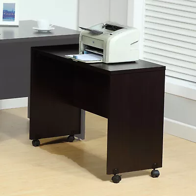 Mobile Workstation Computer Home Office Wood Desk • $114
