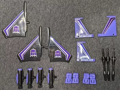 TRANSFORMERS G1 Reissue SKYWARP Left & Right WING FIN Fist Missile PART PARTS • $5.99