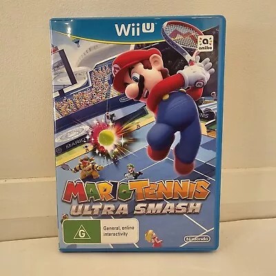 Mario Tennis Ultra Smash - Nintendo Wii U - Free Shipping Included! • $24.88