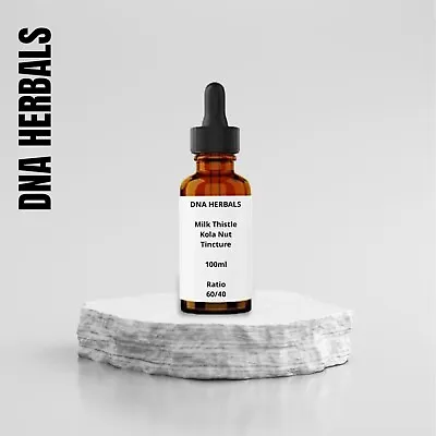 DNA HERBALS - Kola Nut & Milk Thistle Tincture - 100ml • £16.81