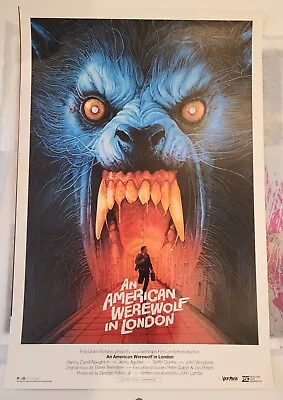 Gabz An American Werewolf In London Print RARE And SOLD OUT Grzegorz Domaradzki • $200