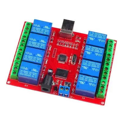 £15.59 • Buy DC 12V 8-Channel USB Relay Board Module PC Computer Control