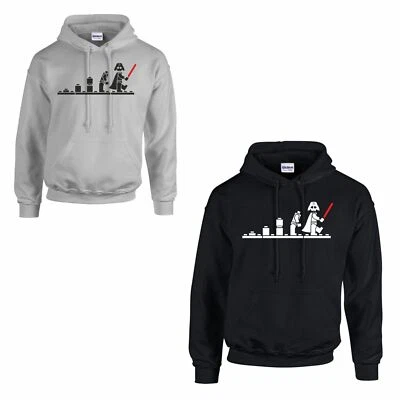 £22.99 • Buy Lego Darth Vader Evolution Hoody Robot Star Wars Day Fathers Birthday Men Hoodie