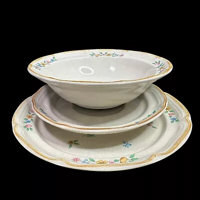 Vintage International Heartland Dish Set Of 3 - Salad Plate Bowl And Saucer • $16.99