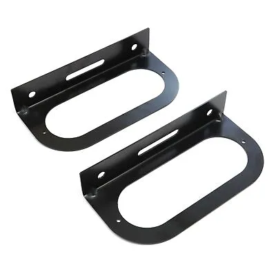 1 Mounting Bracket2 For 6  Oval Lights Coated Steel For Trailer RV New • $24.03
