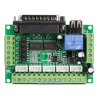 Cnc Router 5 Axis Breakout Board For Microstep Controller & 0-10V Analog Output • $34.82