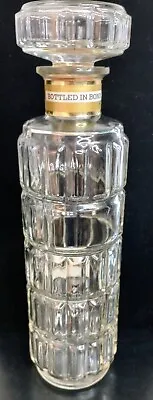 I.W. Harper Bourbon Bottle Decanter VGC! • $29.99