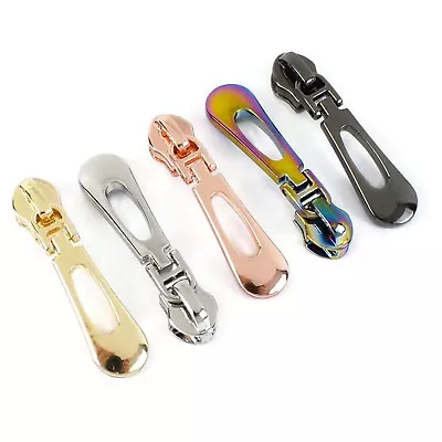 £2.40 • Buy Water Drop Pull For Nylon Coil #5 Zip - Sliders Pulls For Zipper Repair 