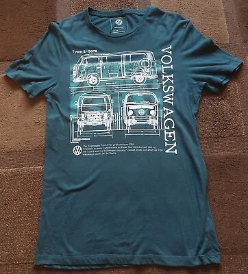 Mens Official Licensed Vw Volkswagen Camper Van T Shirt Size S  • £4.99