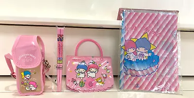 $55.55 • Buy Sanrio Vintage Little Twin Stars Kiki Lala 1976 Chopsticks, Etc. 4-piece Set