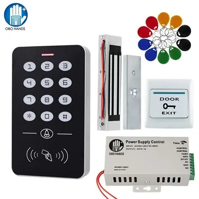 £16.78 • Buy Magnetic Locks Door Access Control RFID Keypad 180kg Lock Strike Home Security