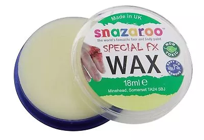 Snazaroo 18ml Special FX Wax - Fake Wounds Scars Warts Fancy Dress - Brand New • £3.50