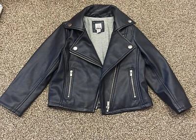 £0.99 • Buy Baby Gap Leather Look Jacket Age 4