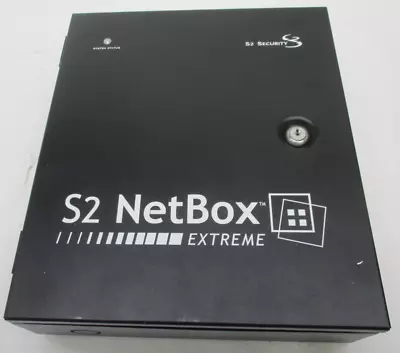 QTY- 1  LANEL S2 NETBOX EXTREME SECURITY COMPUTER PANEL ENCLOSURE W/PC T9-A12 • $449.99