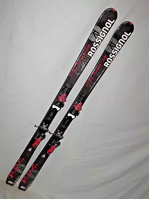 ROSSIGNOL ROC Pure Mountai All Mtn Skis 162cm W/ Rossignol 100 Adjust. Bindings~ • $148