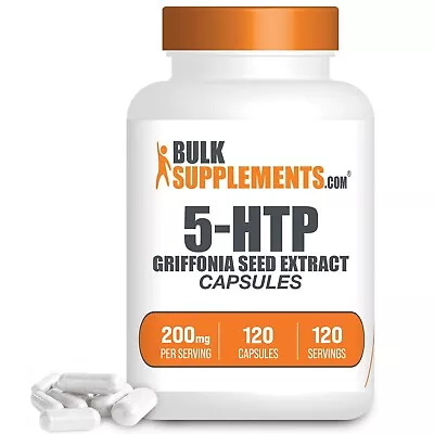 BulkSupplements 5-HTP 120 Capsules - Mood Support • $18.96