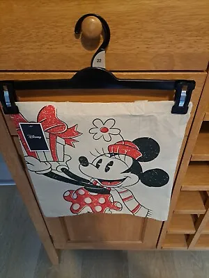 Disney - Minnie Mouse Giving Presents 100% Cotton Shoulder Straps  Tote Bag • £3.99